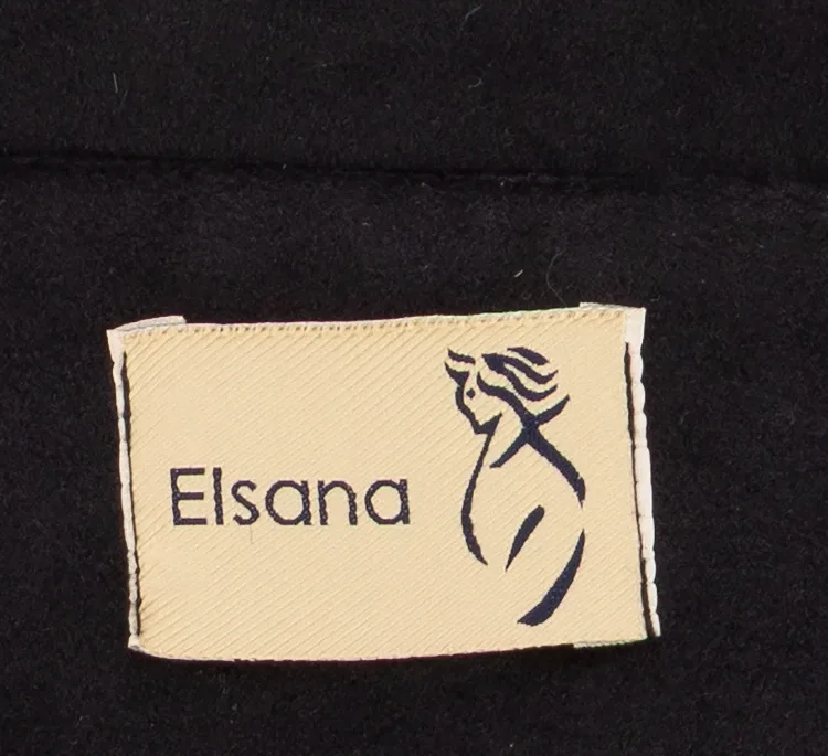 پالتو زنانه السانا مدل رضوانه کد 238901 رنگ مشکی