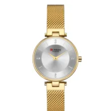 ساعت مچی عقربه ای زنانه کارین مدل 9031-Gold