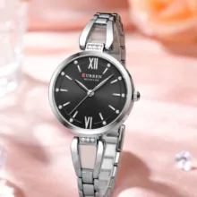 ساعت مچی عقربه ای زنانه کارین مدل 9092-Silver-Black