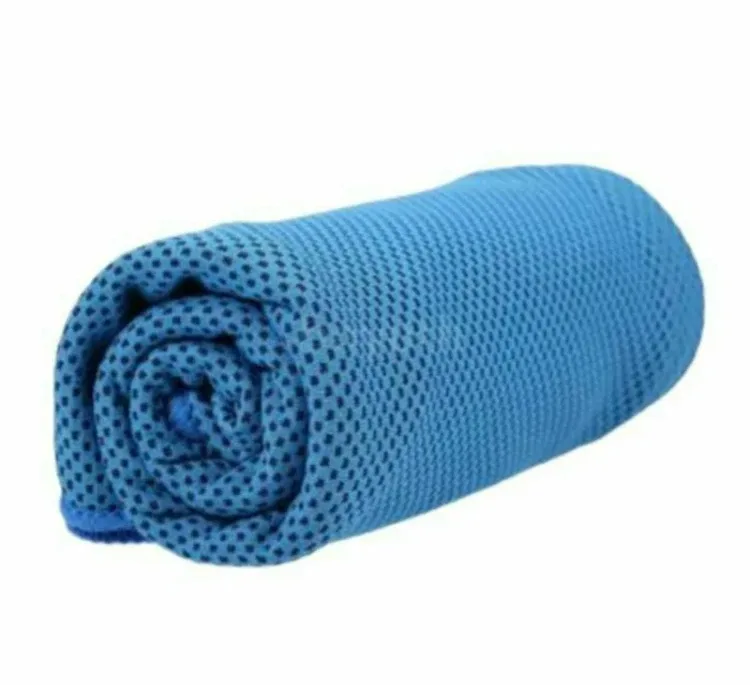 حوله ورزشی مردانه گلدن استار مدل کولینگ تاول سایز 30×100 سانتی متر