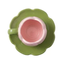 فنجان و نعلبکی طرح گل لاله کد 1230