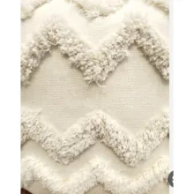 کاور کوسن مدل پانچ دوزی کد  K300 سایز 40*40 سانتی متر