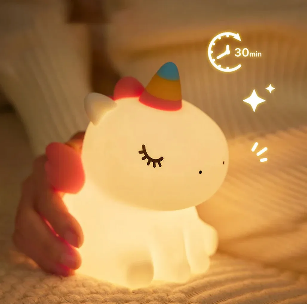 چراغ خواب کودک مدل  یونیکورن LD899