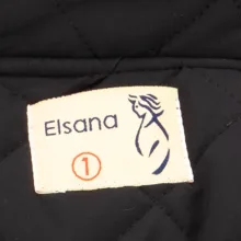 کاپشن زنانه السانا مدل فریهام کد 242501 رنگ مشکی