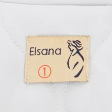 کاپشن زنانه السانا مدل راشن کد 244003 رنگ طوسی روشن