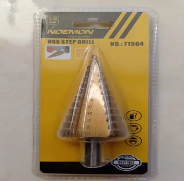 مته کاجی نومون مدل HSS Step Drill سایز 4-39 میلی متر