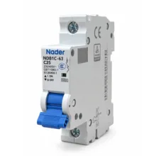 فیوز مینیاتوری تک پل 25 آمپر نادر مدل NDB1C-63 C32