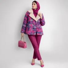 کاپشن زنانه السانا مدل تیکال کد 209715