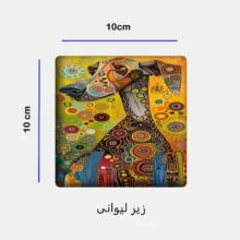 ست ماگ به همراه زیر لیوانی و پد ماوس مدل نقاشی سگ کد 140