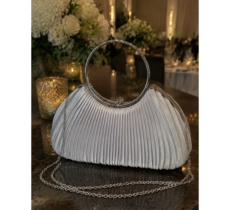 کیف مجلسی زنانه مدل النگویی کد 1547