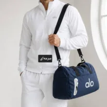 ساک ورزشی مردانه طرح Alo مدل القبان کد 9966