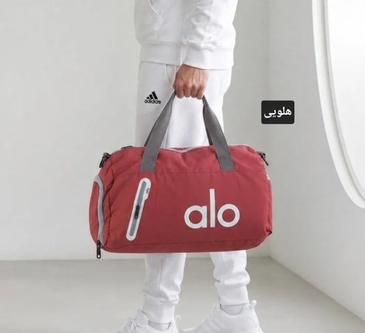 ساک ورزشی مردانه طرح Alo مدل القبان کد 9966