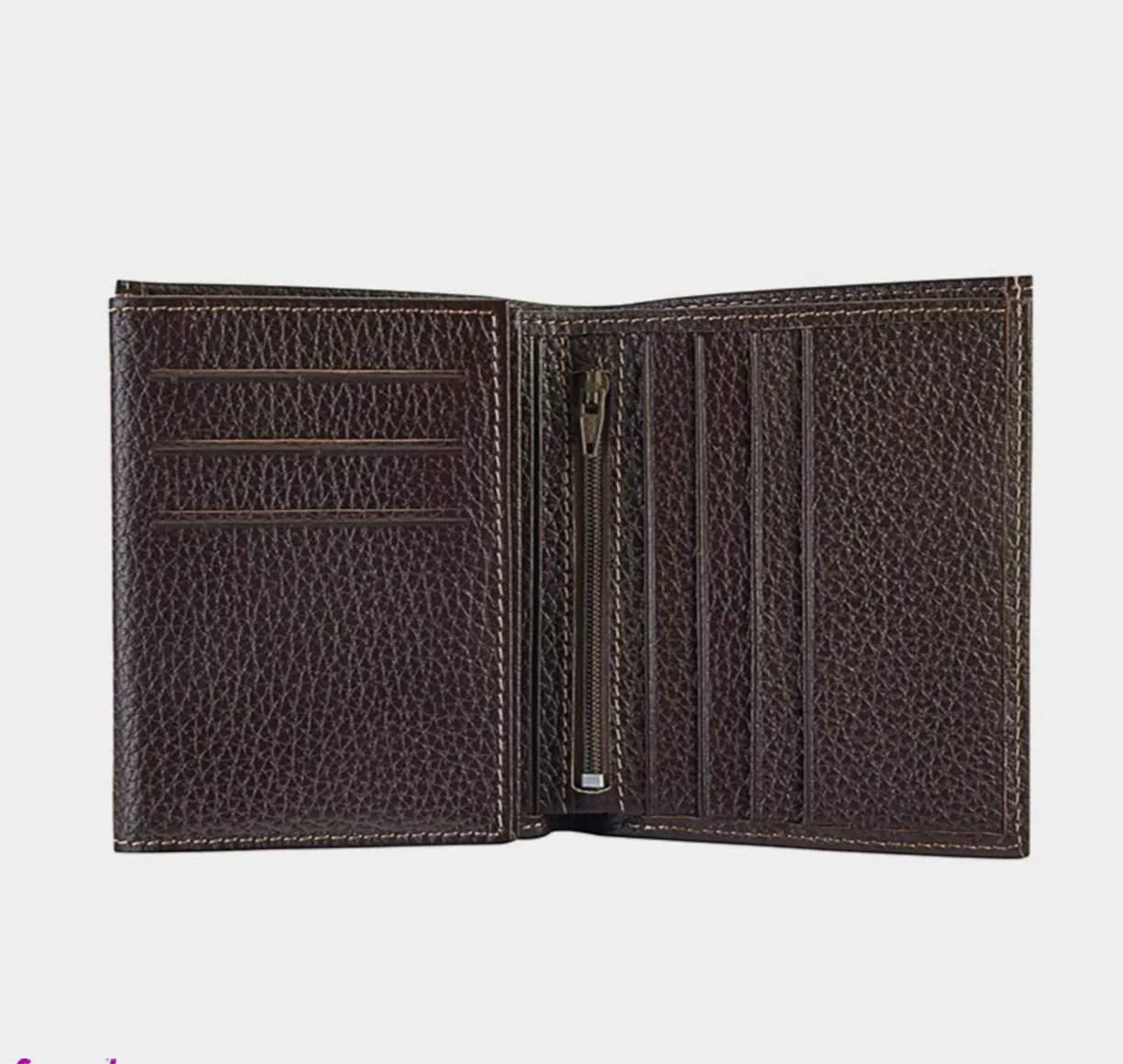 کیف پول مردانه نوین چرم مدل ثارمان کد FM-PE2548