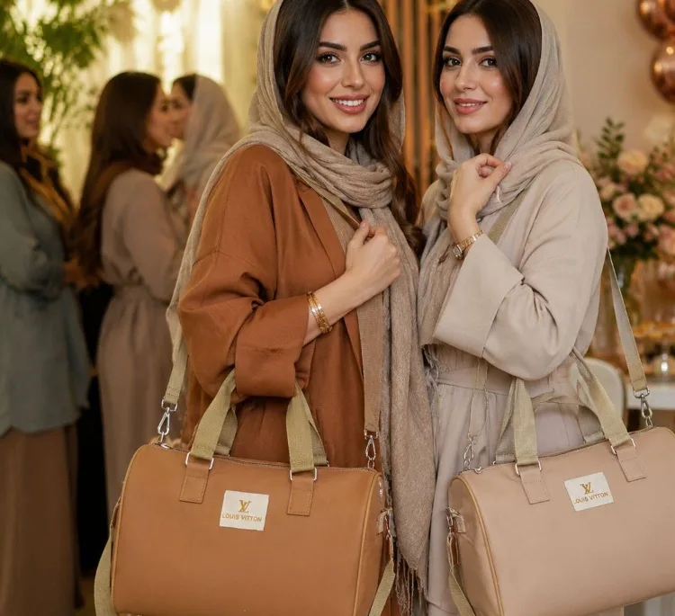 ساک ورزشی زنانه طرح لویی ویتون مدل الیکا کد 1010