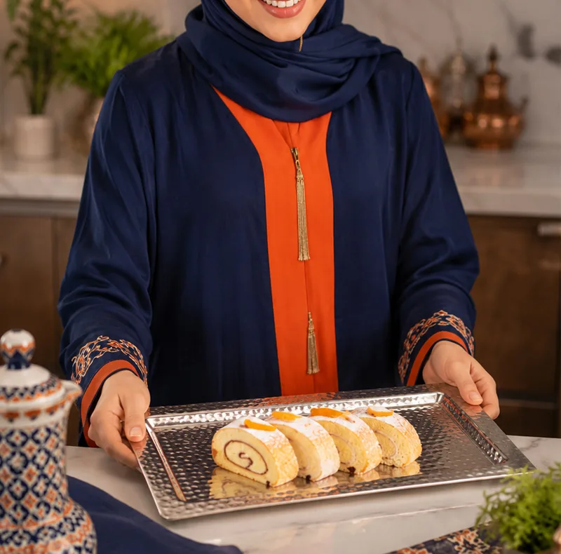 رولت خوری مسی مدل مستطیلی کد ZH329.1