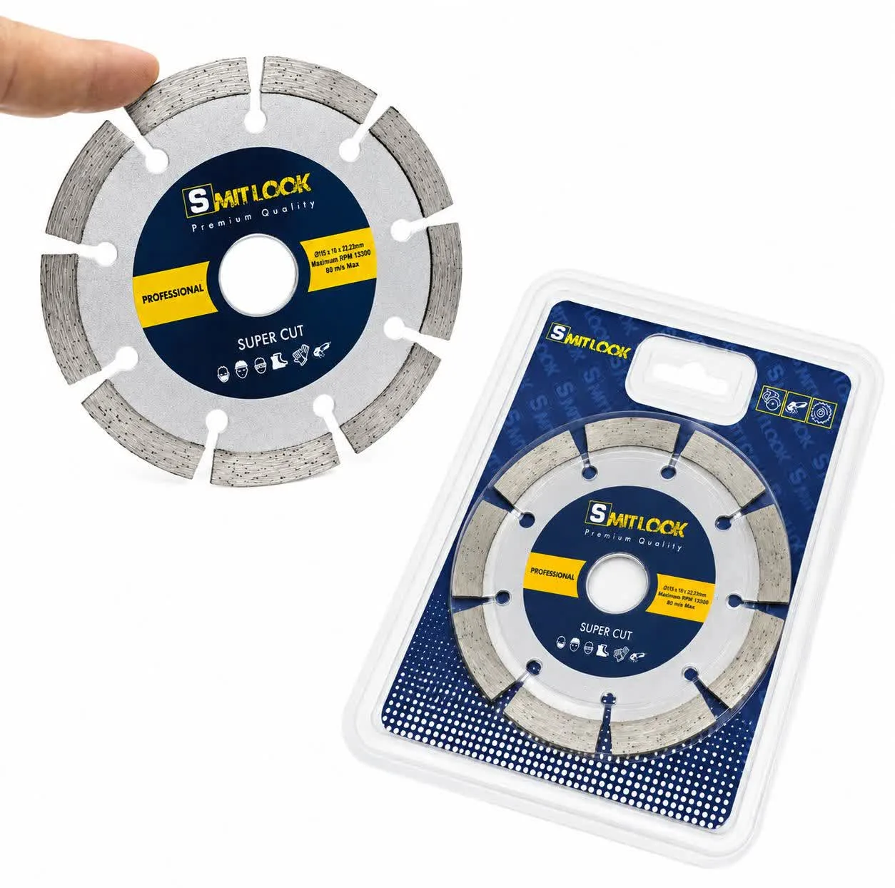 صفحه برش مینی فرز گرانیت و سرامیک اسمیت مدل SUPER CUT-115MM سایز 115 میلیمتر