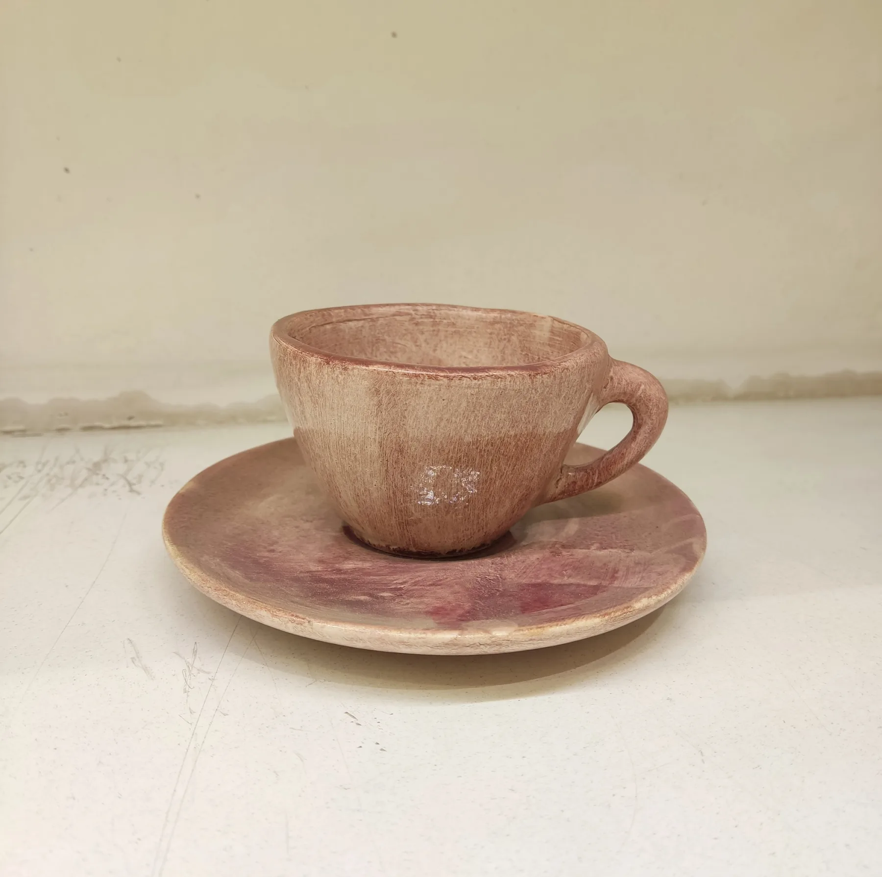 سرویس چای خوری مدل سرامیکی مجموعه 6 عددی کد 99