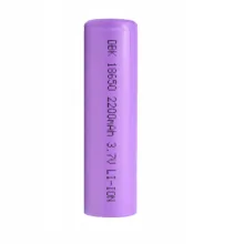باتری لیتیومی مدل DBK 18650 2200mAh 3.7V LI-ION ظرفیت 2200 میلی آمپر ساعت