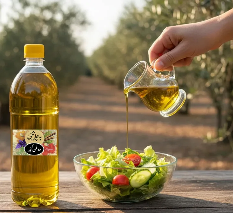 روغن کنجد مایع به چاشنی فلاح حجم 1 لیتر