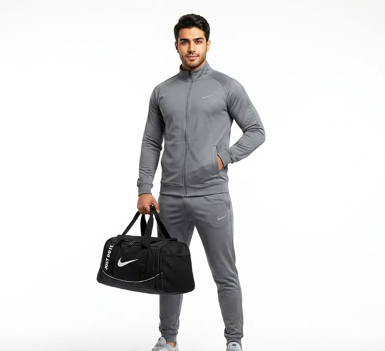 ساک ورزشی مردانه مدل نیشام کد kif77_1145 طرح NIKE