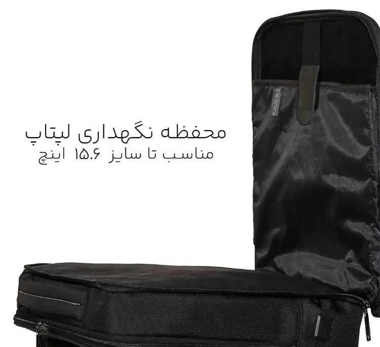 کوله پشتی لپ تاپ مدل BN-7714 مناسب لپ تاپ های تا 15.6 اینچ