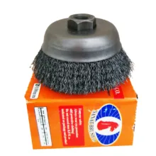 فرچه کاسه ای صنعت براش مدل HT - 02100 سایز 100 میلی متر