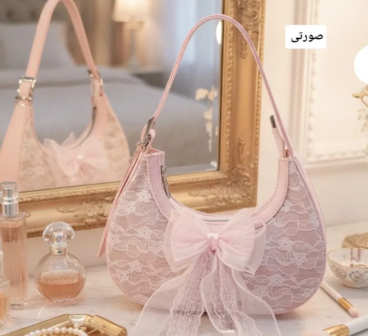 کیف رودوشی زنانه مدل هلالی کد 13771