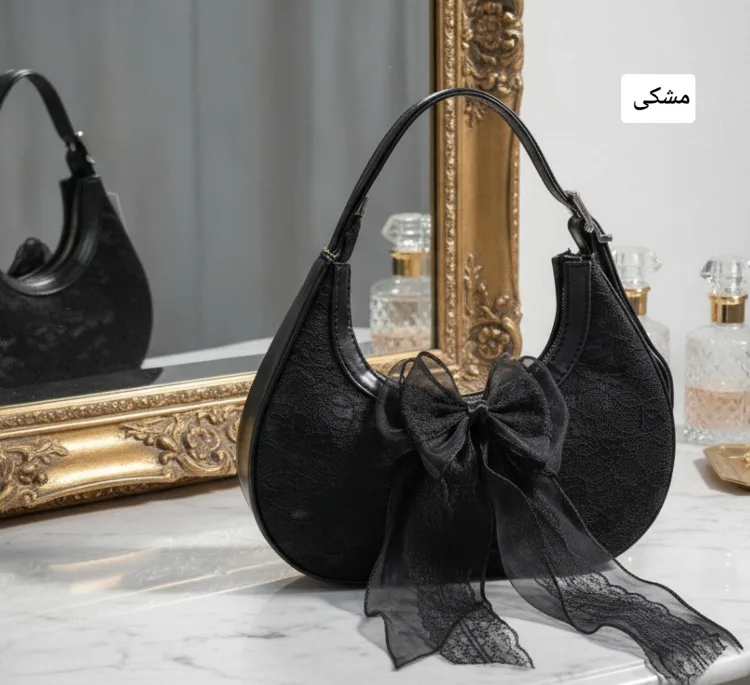 کیف رودوشی زنانه مدل هلالی کد 13771