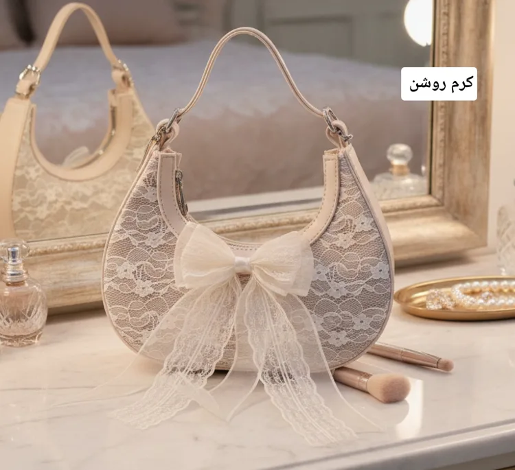 کیف رودوشی زنانه مدل هلالی کد 13771
