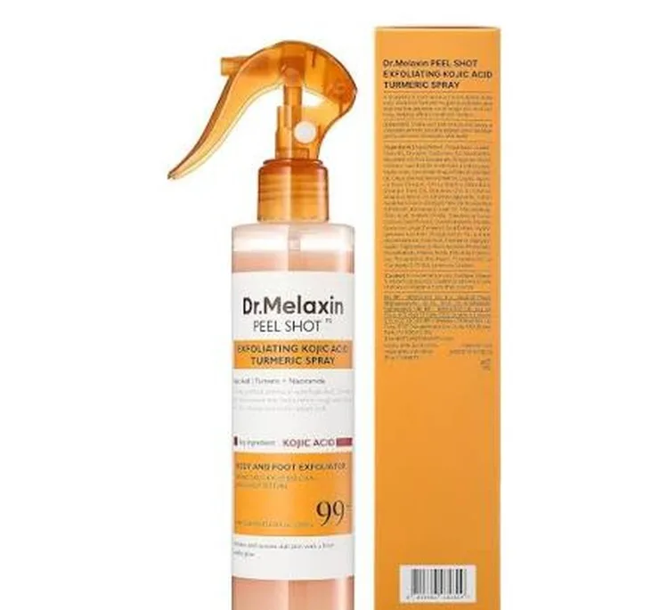 اسپری لایه بردار و ضد جوش صورت دکتر ملاکسین مدل Exfoliating Kojic Acid حجم 200 میلی لیتر