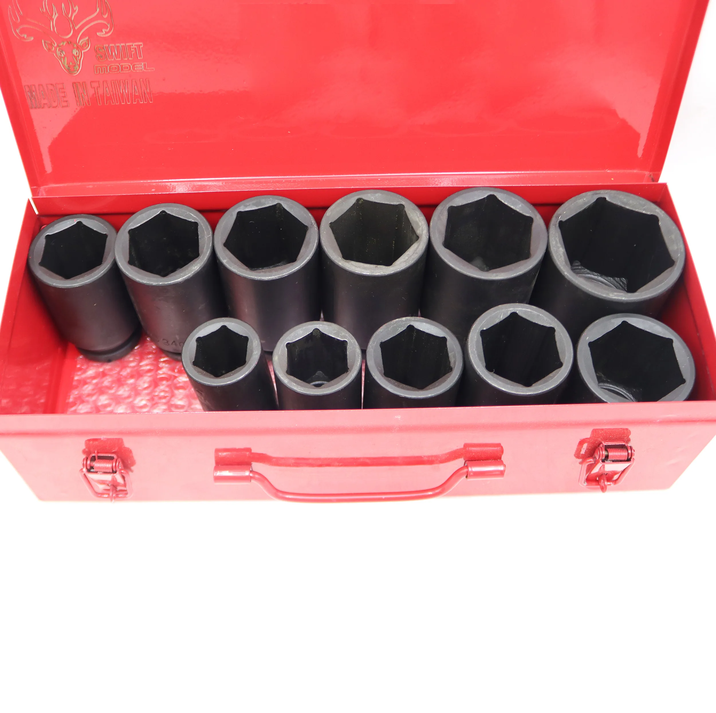 جعبه بکس مدل سویفت کد YPB-TAIWAN-24-50MM-3/4INCH مجموعه 11 عددی