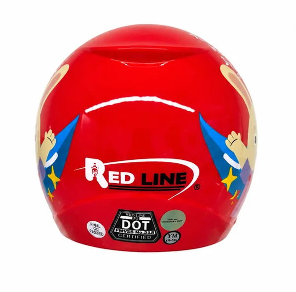 کلاه کاسکت ردلاین مدل BRIGHT RED / Rabbit 908