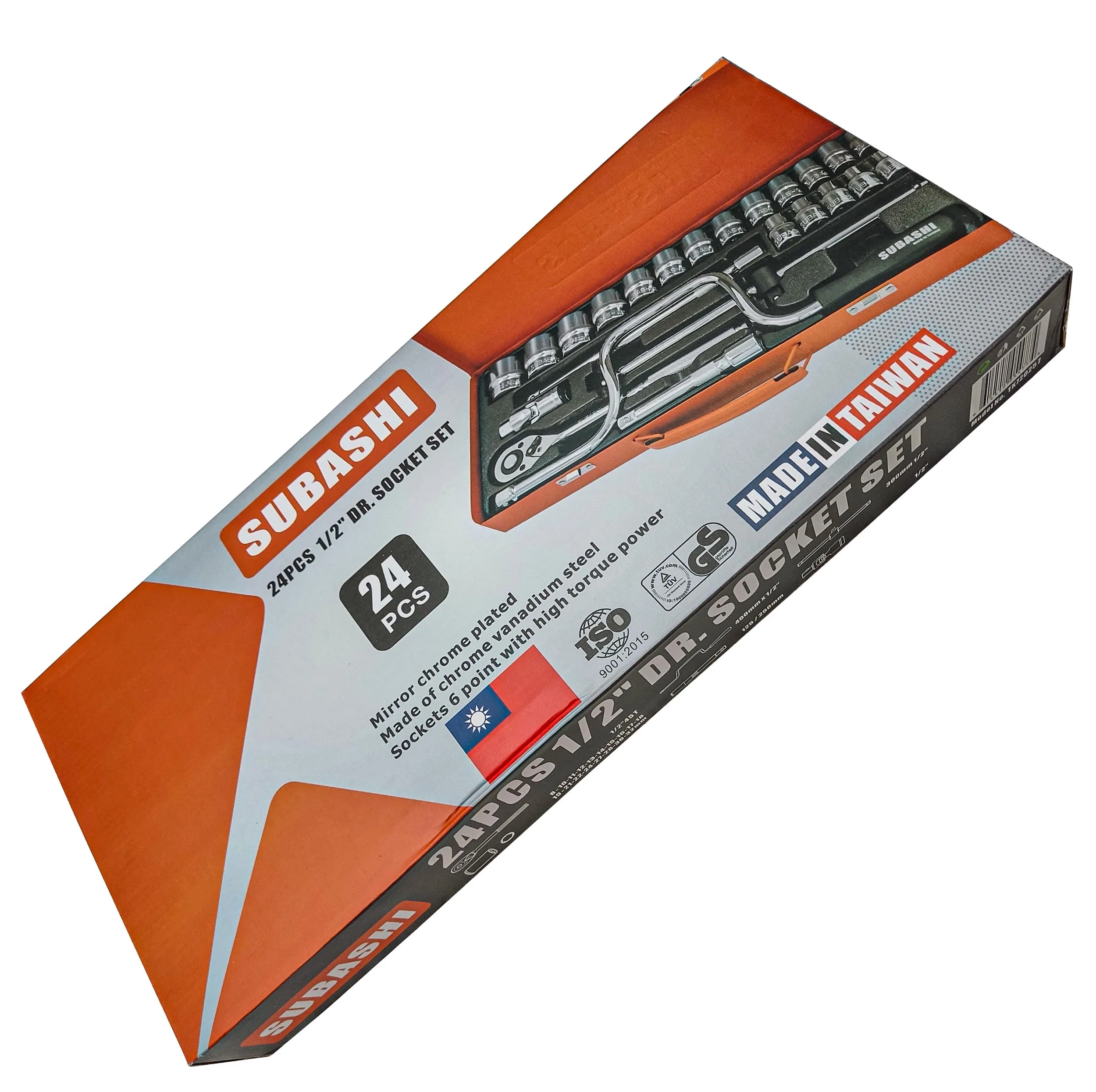 آچار جعبه بکس سوباشی مدل TK720257 مجموعه 24 عددی