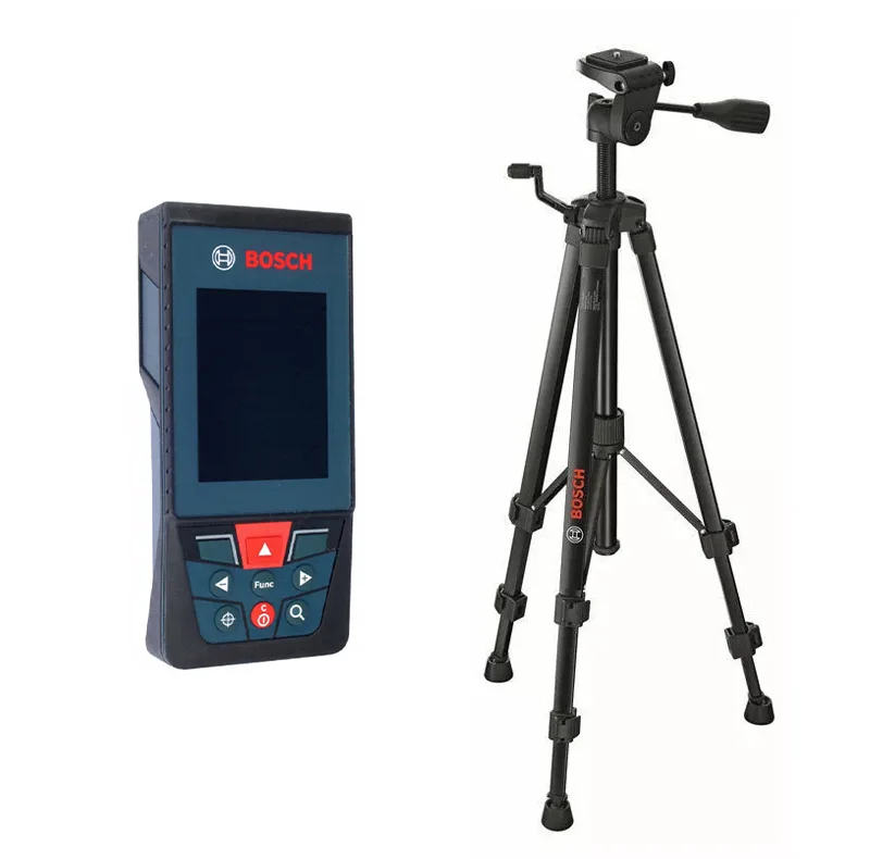 متر لیزری بوش مدل دوربین دار GLM 150-27C Professional + BT150 + Red Glass Laser برد 150 متر به همراه پایه