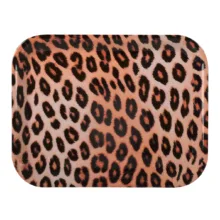 سینی بدون دسته مهروز مدل 7772 یوزپلنگ سایز 29×38 سانتی متر
