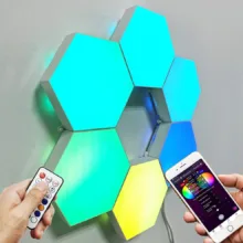چراغ شش ضلعی مدل Smart RGB