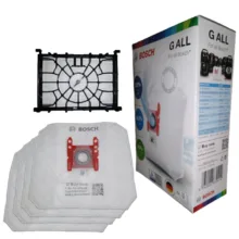 پاکت جاروبرقی مدل GALL مناسب برای جارو برقی های بوش و زیمنس بسته 4 عددی به همراه فیلتر موتور جارو برقی
