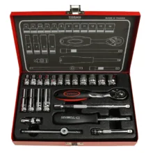 مجموعه 22 عددی آچار بکس توسن مدل T1254-22M