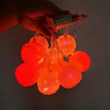 ریسه ال ای دی مدل کدو تنبل هالووین کد HT01 طول 1.5 متر