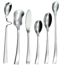 سرویس قاشق و چنگال 6 پارچه 1 نفره جی فی نی مدل 141