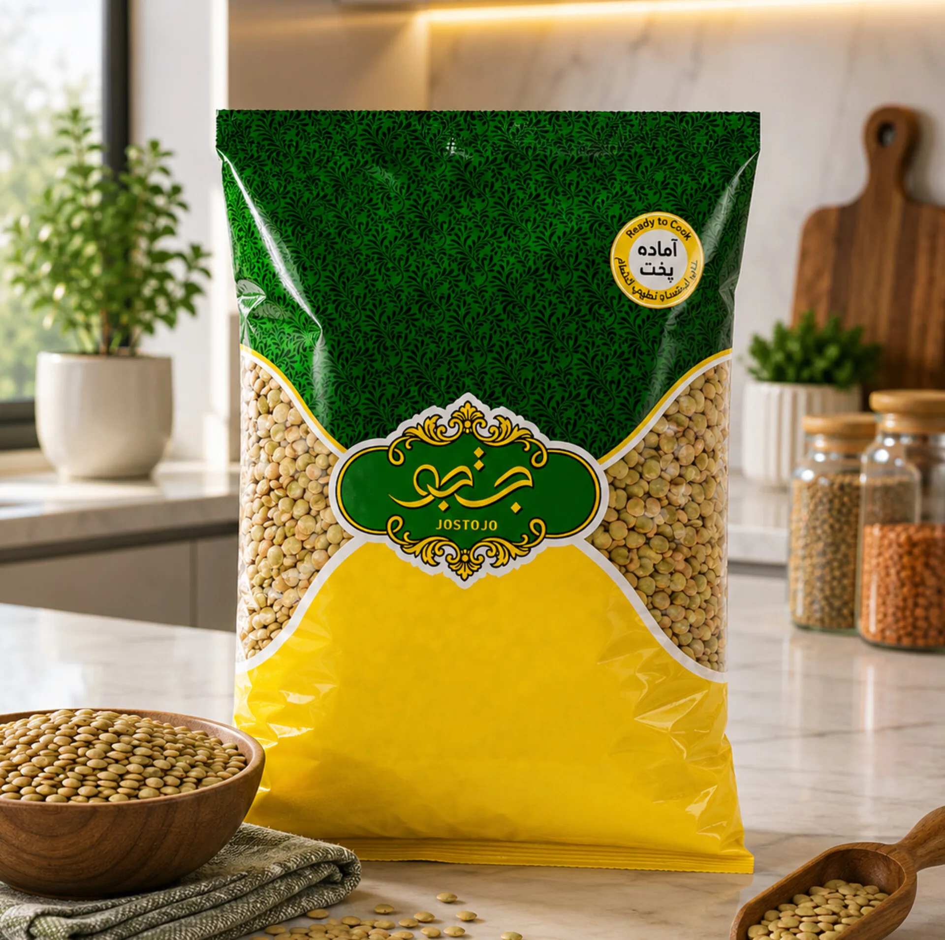 عدس ایرانی جستجو - 900 گرم