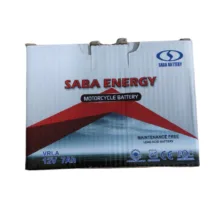 باتری موتورسیکلت 12 ولت 7 آمپر صبا باتری مدل 12v7ah