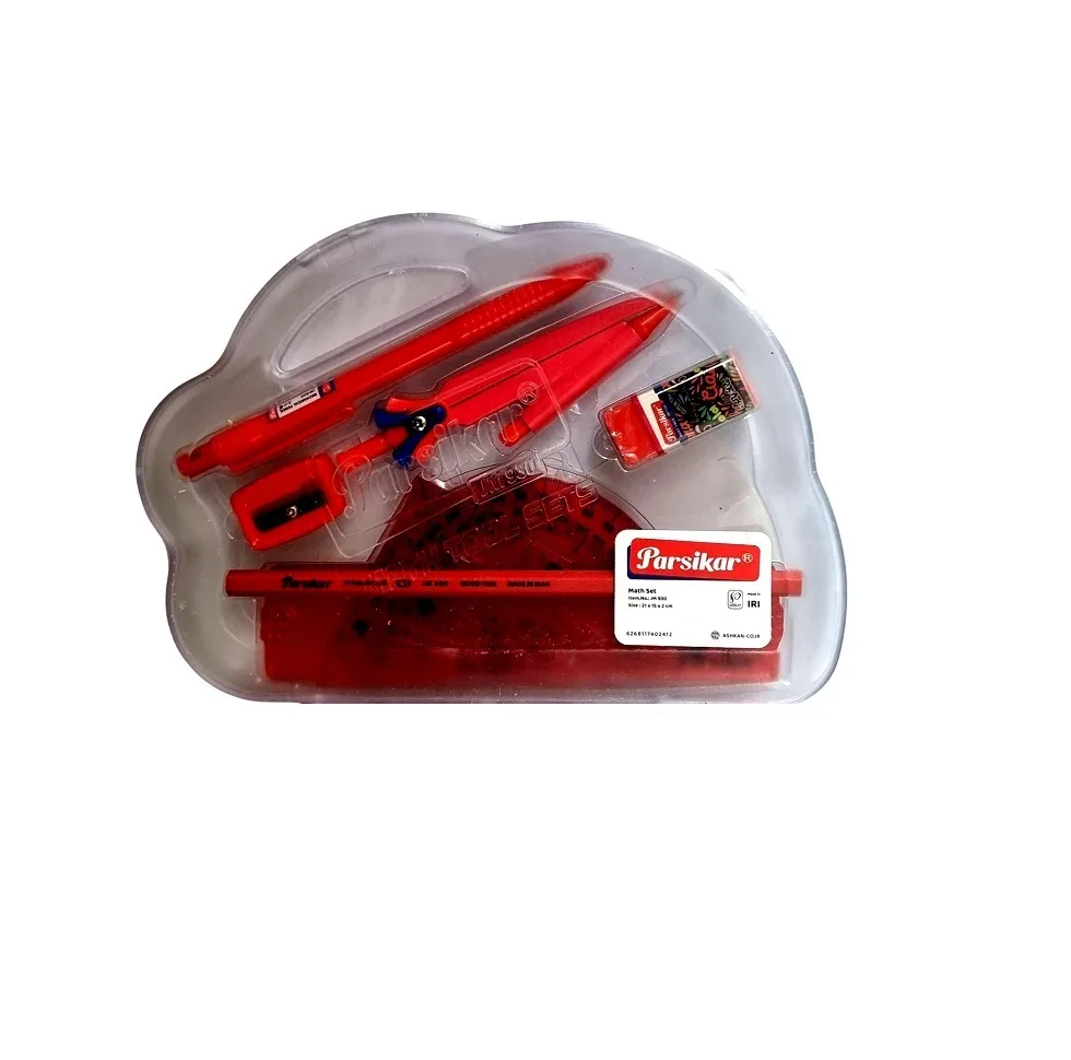ست پرگار پارسیکار کد JM-930 مجموعه 9 عددی