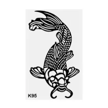 شابلون طرح ماهی کد K95