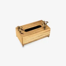 جا دستمال کاغذی گلدکیش طرح باترفلای مدل GK829822