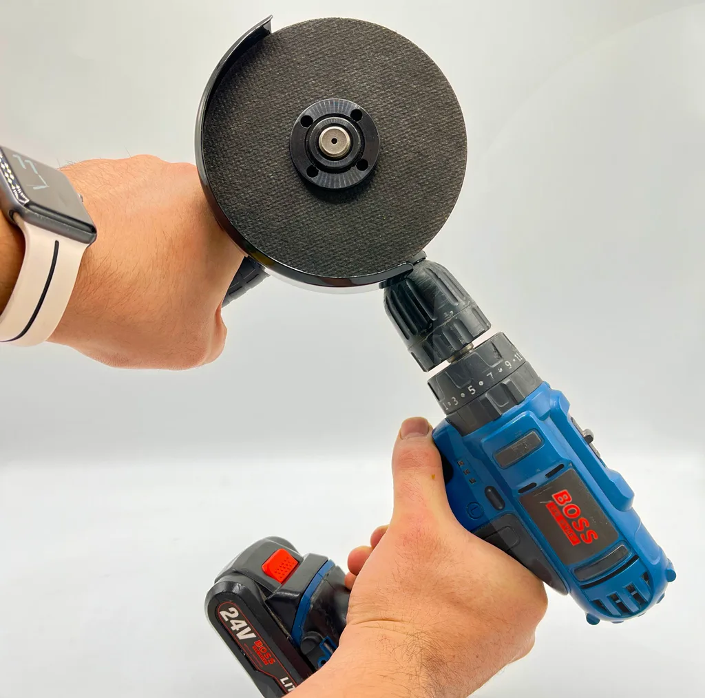 تبدیل دریل به مینی فرز مدل jt-2
