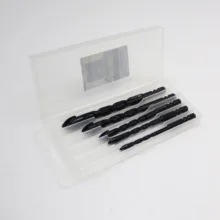 مته نیزه ای چهار پر اچ جی مدل YP-HJ-4PAR مجموعه 5 عددی