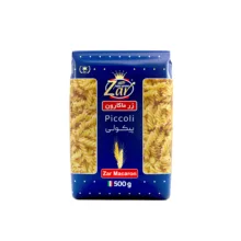 ماکارونی پیکولی زر ماکارون مقدار 500 گرم