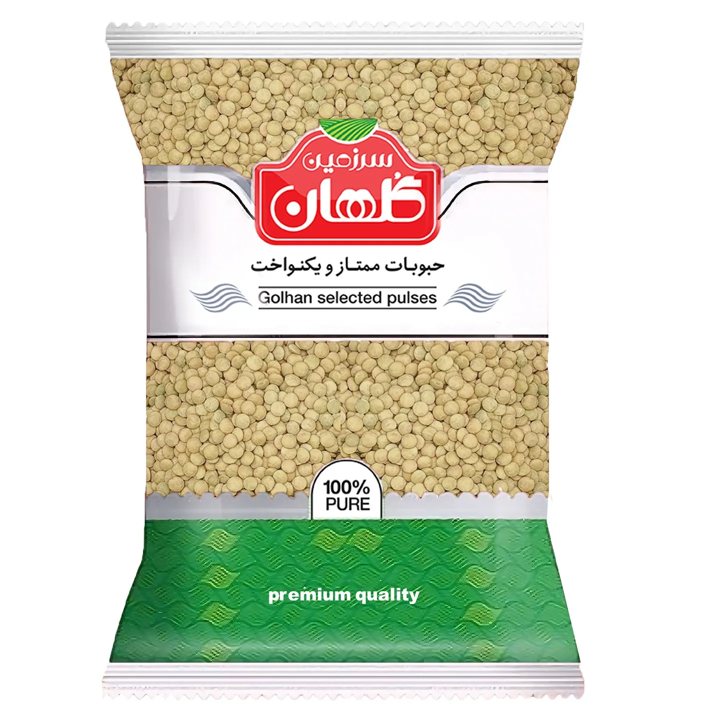 عدس ریز سرزمین گلهان - 500 گرم