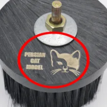 فرچه سر دریلی پرشین کت مدل مبل شوی نرم کد YP-NARM-110MM